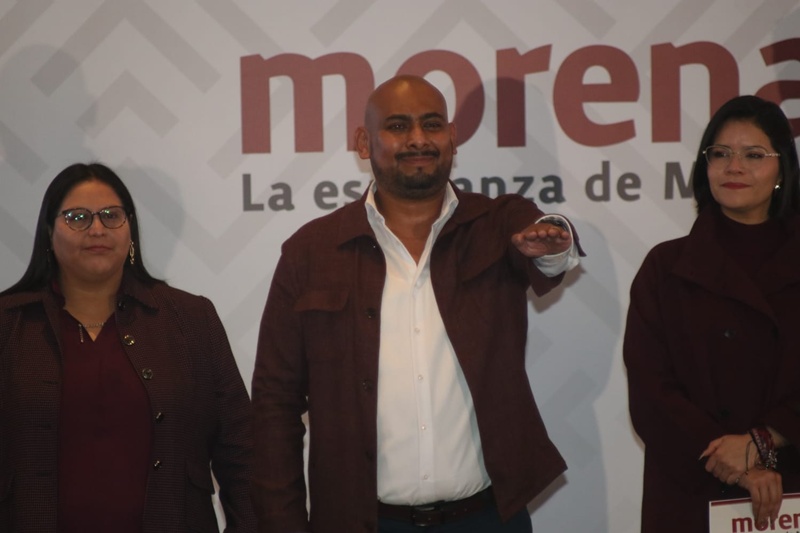 Elí César Cervantes asume coordinación de Morena en San Luis Potosí
